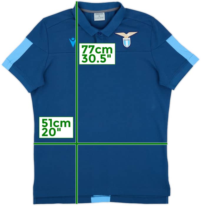 2020-21 Lazio Macron Polo Shirt - 9/10 - (XL)