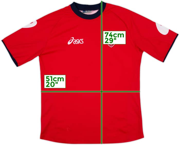 2005-06 Triestina Asics Training Shirt - 9/10 - (L)
