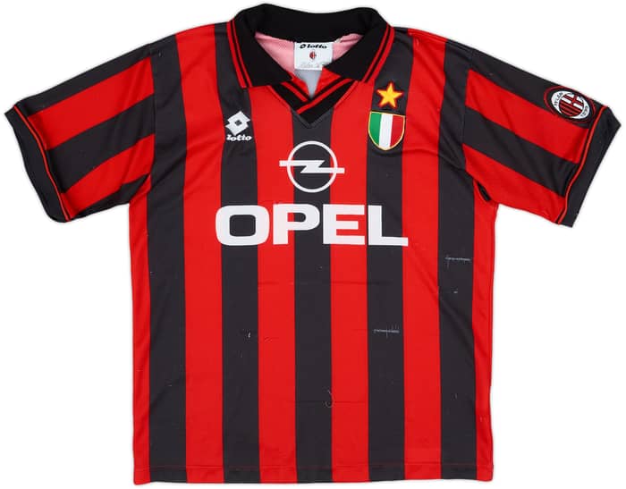 1996-97 AC Milan Home Shirt - 5/10 - (S)