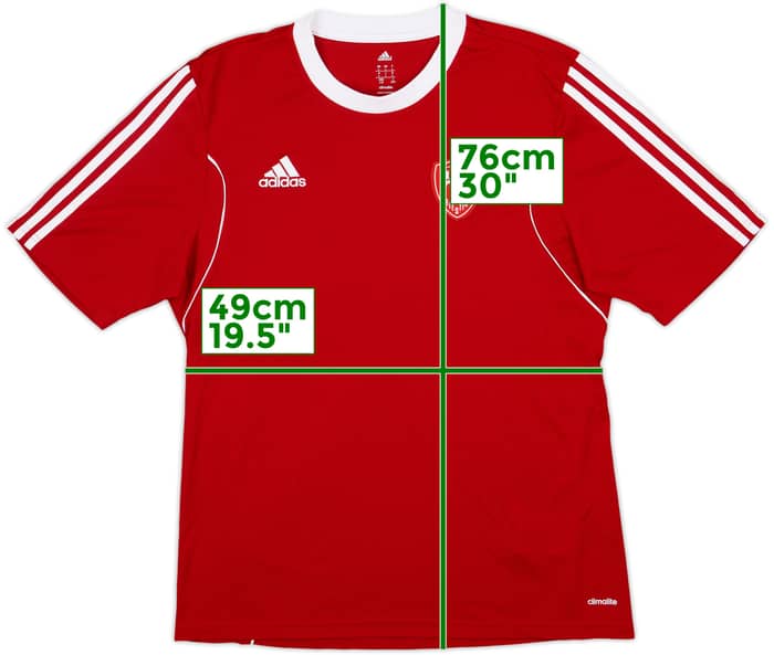 2014-15 Triestina adidas Training Shirt - 8/10 - (L)