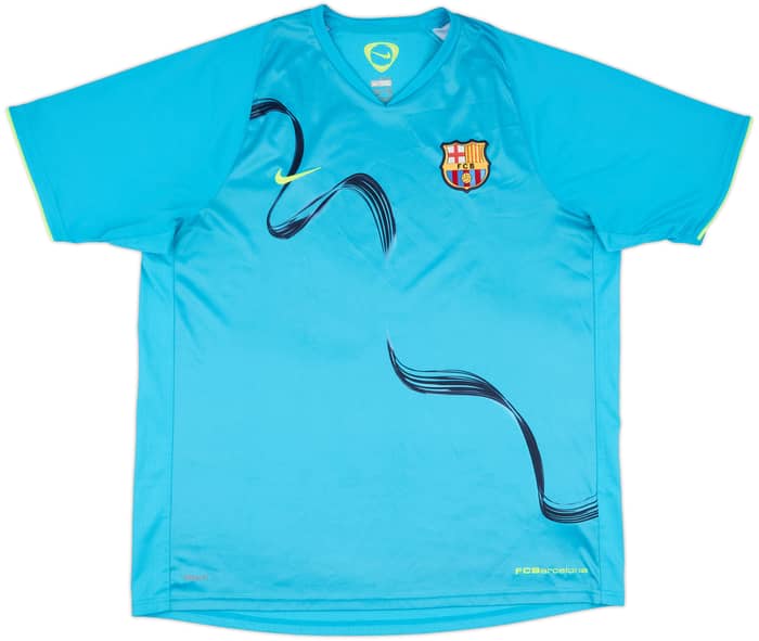 2007-08 Barcelona Nike Training Shirt - 7/10 - (XXL)