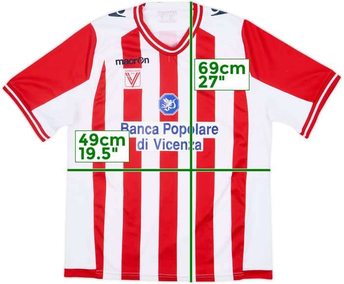 2012-13 Vicenza Home Shirt #20 - 5/10 - (XL.Boys)