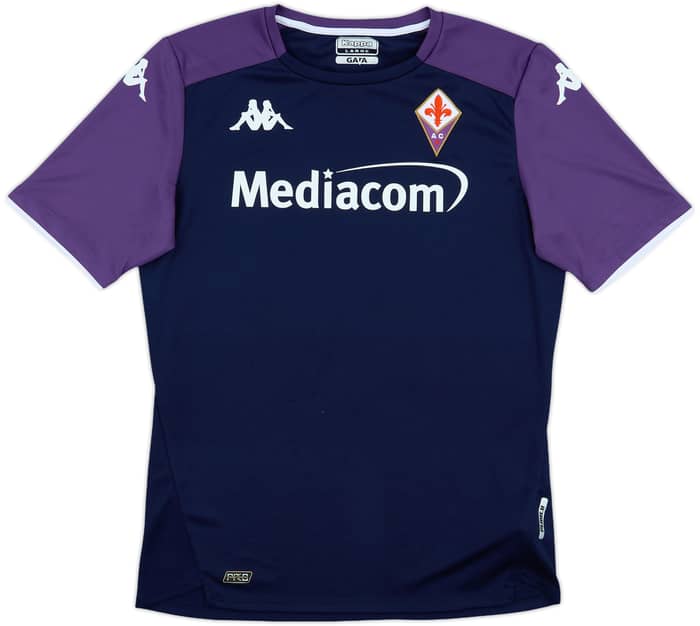 2020-21 Fiorentina Kappa Training Shirt - 8/10 - (L)