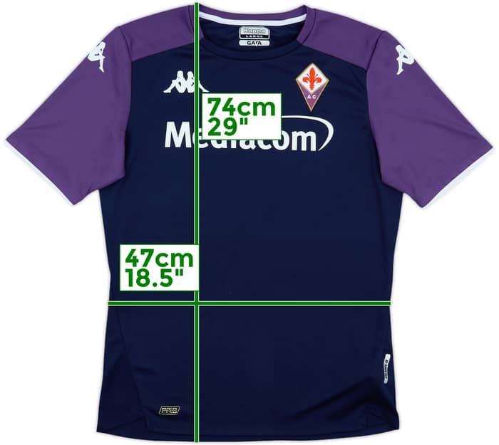 2020-21 Fiorentina Kappa Training Shirt - 8/10 - (L)