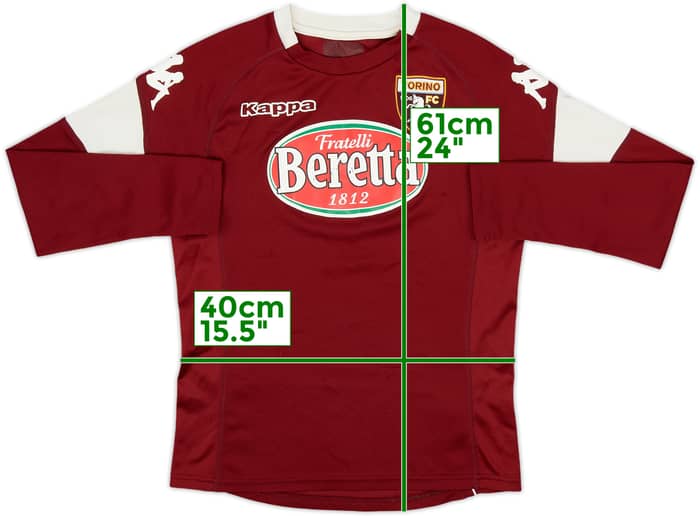 2018-19 Torino Kappa Training L/S Shirt - 7/10 - (XL.Boys)