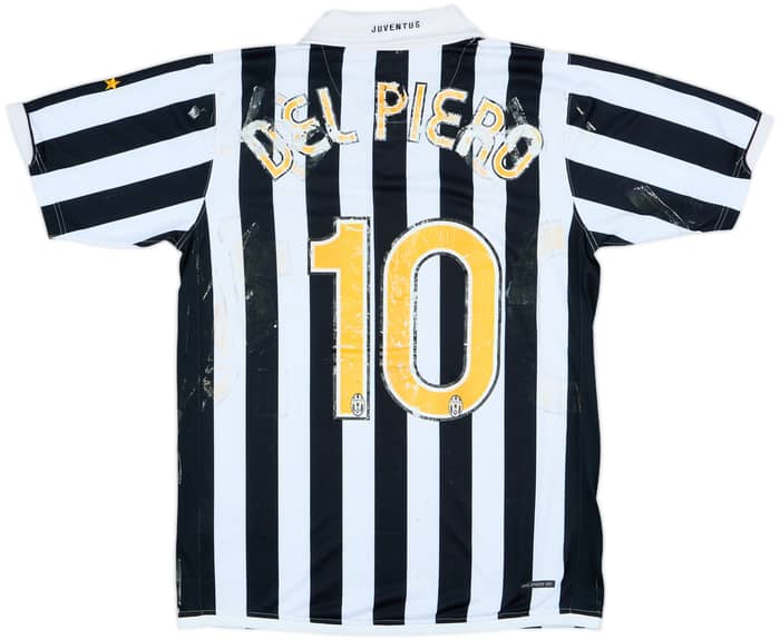 2006-07 Juventus Home Shirt Del Piero #10 - 3/10 - (M)