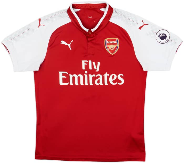 2017-18 Arsenal Home Shirt Lacazette #9 - 7/10 - (M)