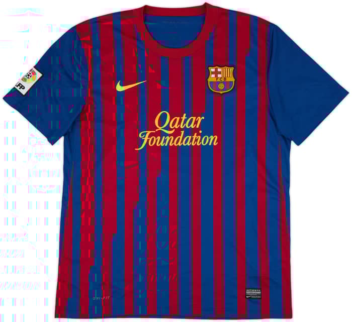 2011-12 Barcelona Home Shirt A.Iniesta #8 - 8/10 - (L)