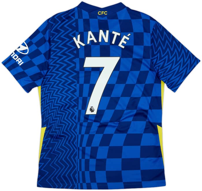 2021-22 Chelsea Home Shirt Kante #7 - 10/10 - (M)