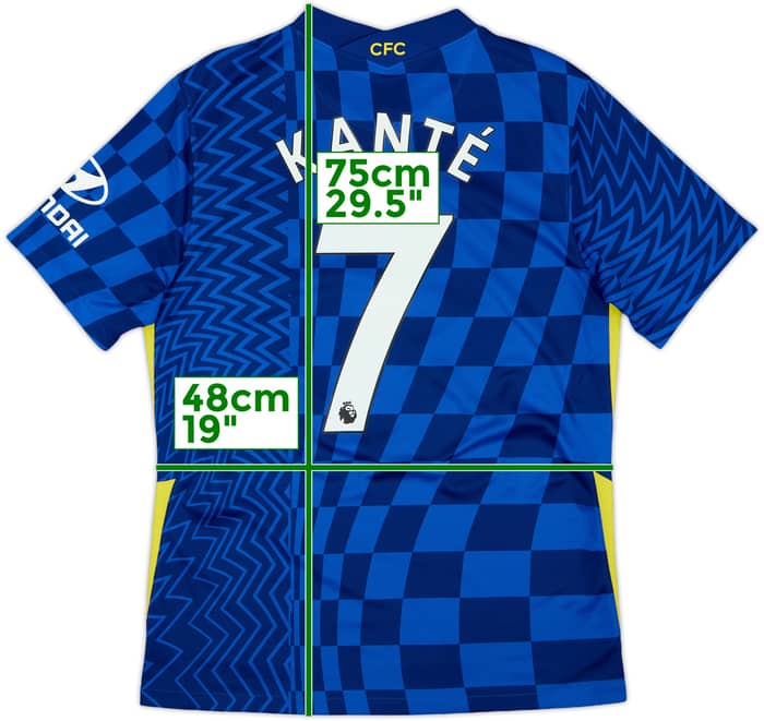 2021-22 Chelsea Home Shirt Kante #7 - 10/10 - (M)