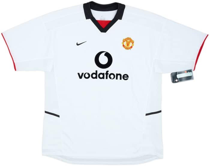 2002-03 Manchester United Away Shirt Beckham #7 (XL)