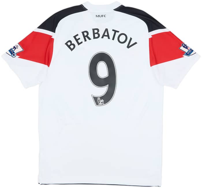2010-12 Manchester United Away Shirt Berbatov #9 - 10/10 - (M)