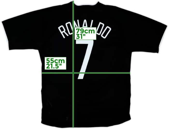 2003-05 Manchester United Away Shirt Ronaldo #7 - 6/10 - (L)