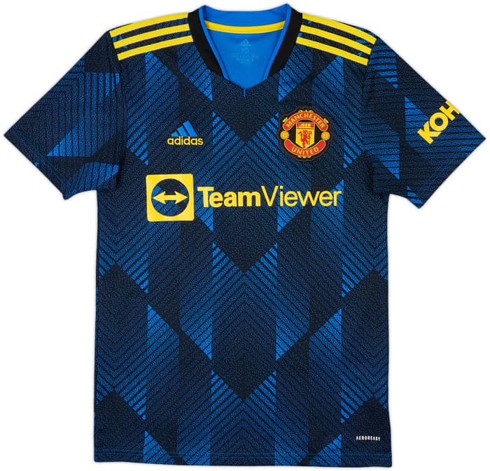 2021-22 Manchester United Third Shirt Ronaldo #7 - 8/10 - (XS)