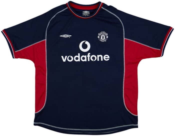 2000-01 Manchester United Third Shirt Beckham #7 - 8/10 - (XL)