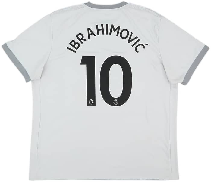 2017-18 Manchester United Third Shirt Ibrahimovic #10 - 8/10 - (XXL)