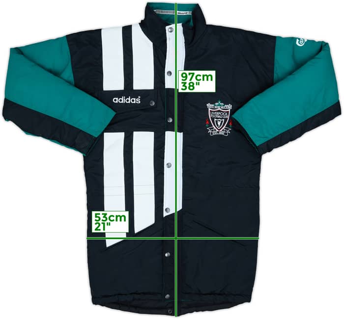 1992-93 Liverpool adidas Centenary Rain Jacket - 8/10 - (S)