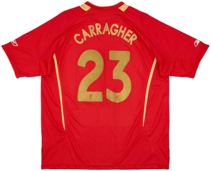 2005-06 Liverpool CL Home Shirt Carragher #23 - 6/10 - (XL)