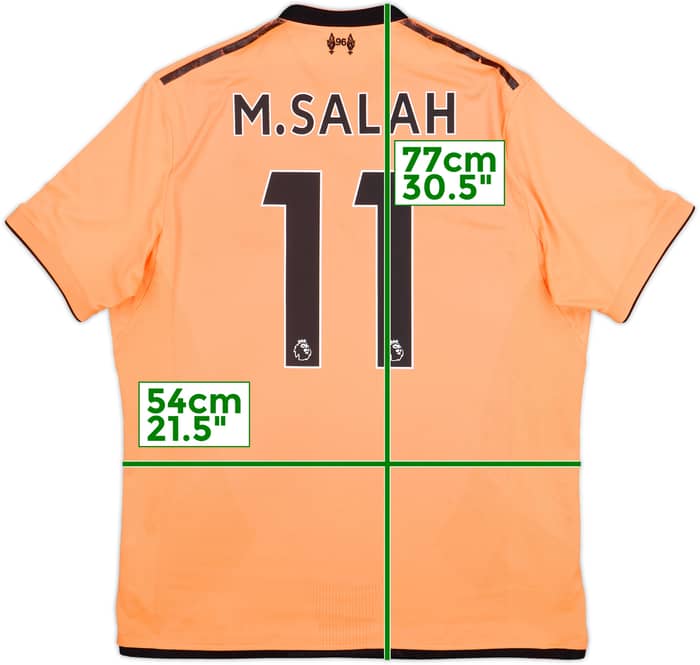 2017-18 Liverpool 125 Years Third Shirt M.Salah #11 - 7/10 - (L)