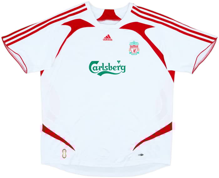 2007-08 Liverpool Away Shirt Torres #9 - 9/10 - (Women's XL)