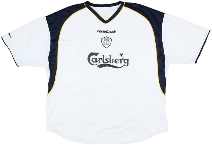 2001-03 Liverpool Away Shirt Gerrard #17 - 7/10 - (XXL)