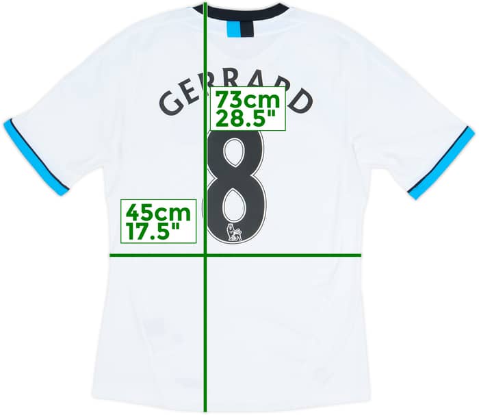 2011-12 Liverpool Third Shirt Gerrard #8 - 6/10 - (S)