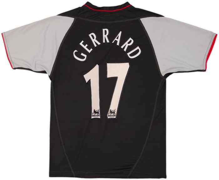 2002-04 Liverpool Away Shirt Gerrard #17 - 6/10 - (S)