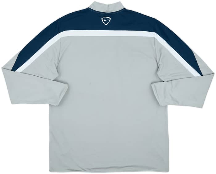 2014-15 England Nike 1/4 Zip Drill Top - 8/10 - (XL)