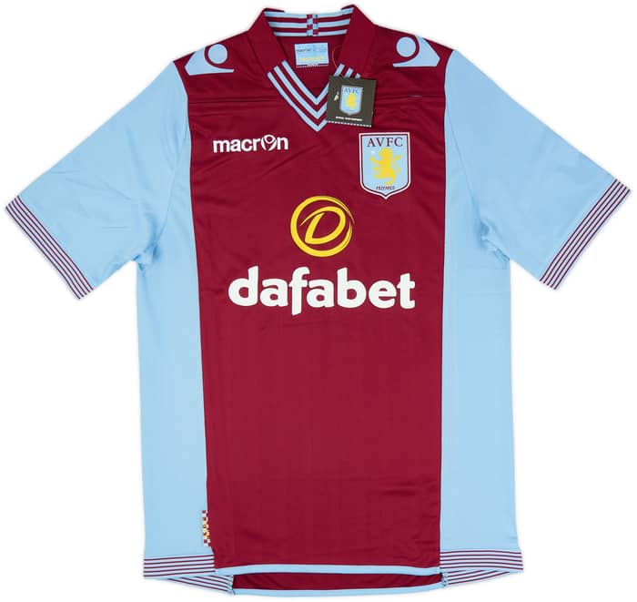 2013-14 Aston Villa Home Shirt Benteke #20 (S)