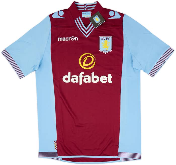 2013-14 Aston Villa Home Shirt Benteke #20 (M)