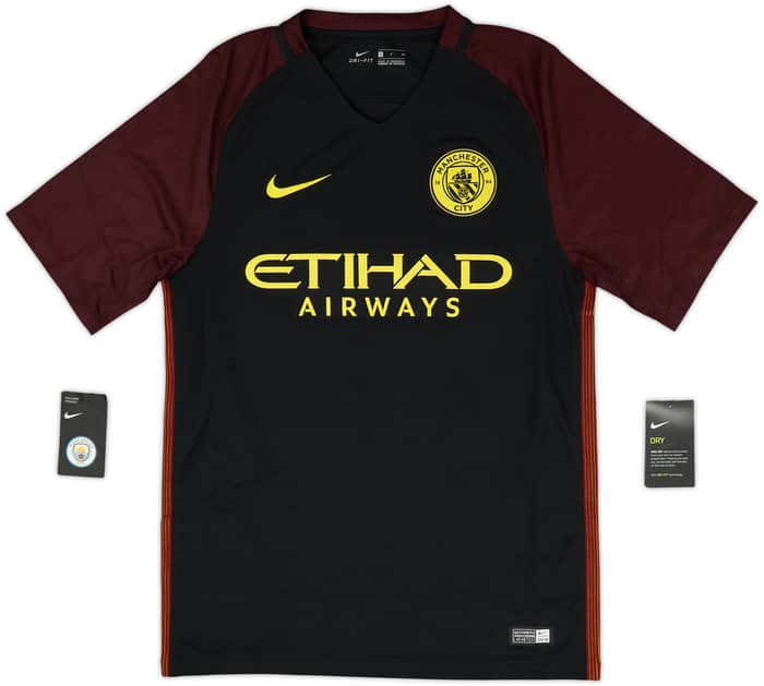 2016-17 Manchester City Away Shirt Silva #21 (S)