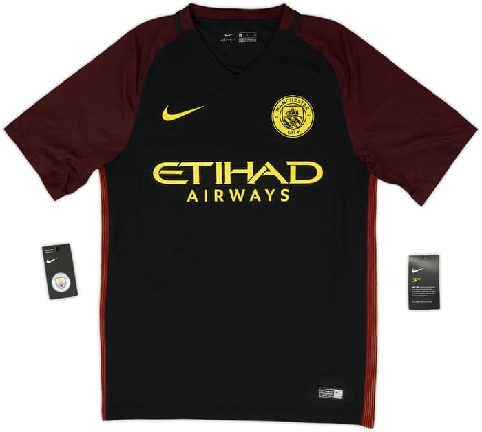 2016-17 Manchester City Away Shirt De Bruyne #17 (S)