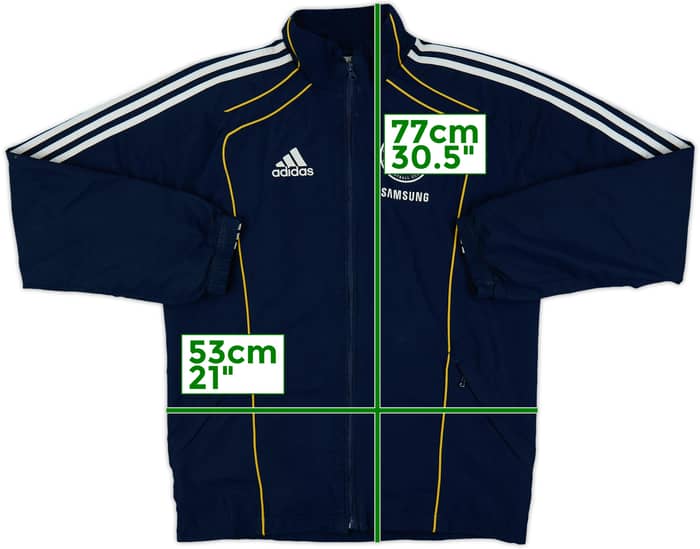2010-11 Chelsea adidas Track Jacket - 6/10 - (S/M)