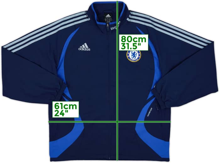 2006-07 Chelsea adidas Track Jacket - 9/10 - (L)