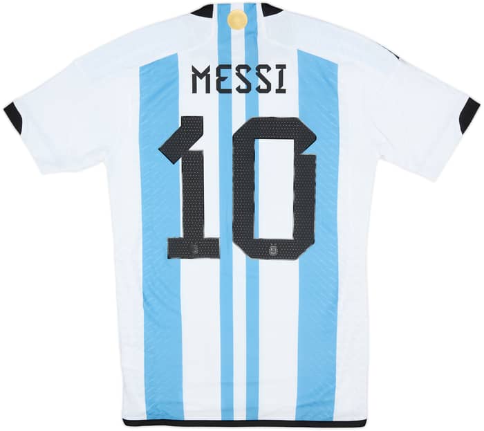 2022-23 Argentina Authentic Home Shirt Messi #10 (S)