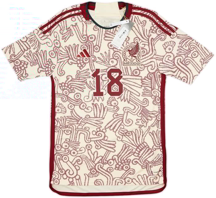 2022-23 Mexico Away Shirt A.Guardado #18 (S)