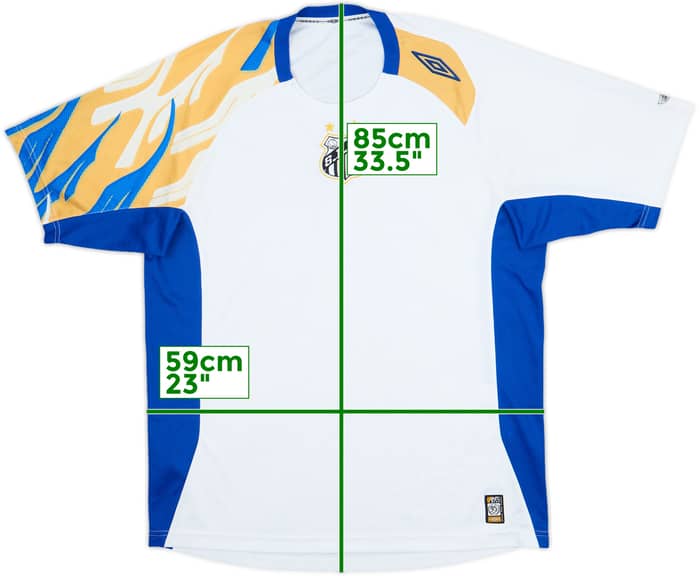 2007 Santos Umbro Training Shirt - 8/10 - (L)