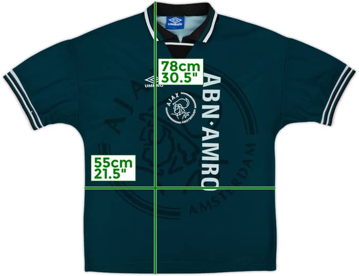 1995-96 Ajax Away Shirt - 10/10 - (L)