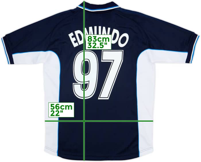 2000-01 Napoli Third Shirt Edmundo #97 - 8/10 - (L)