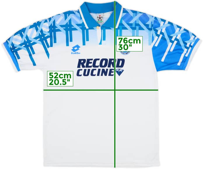 1994-96 Napoli Away Shirt - 9/10 - (L)