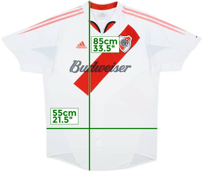 2004-05 River Plate Home Shirt - 5/10 - (L/XL)