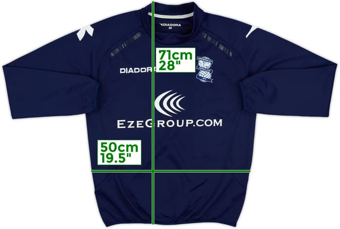 2012-13 Birmingham Diadora Sweat Top - 7/10 - (M)