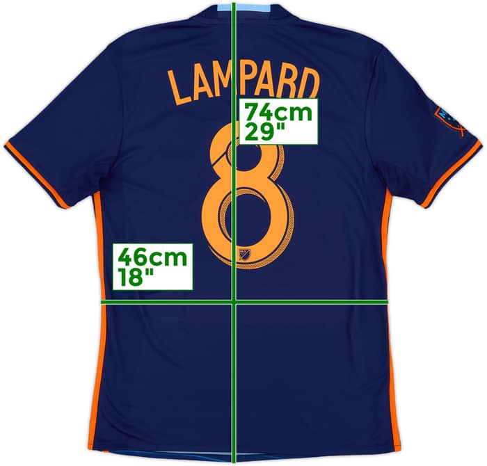 2016-17 New York City Away Shirt Lampard #8 - 10/10 - (S)