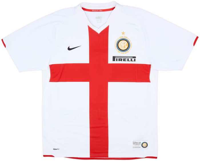 2007-08 Inter Milan Centenary Away Shirt Ibrahimovic #8 - 10/10 - (L)