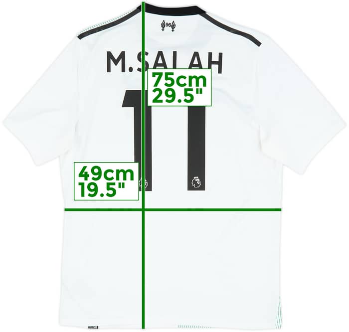 2017-18 Liverpool Away Shirt M.Salah #11 - 7/10 - (M)