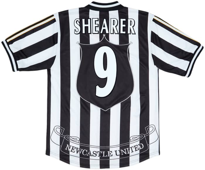 1997-99 Newcastle Home Shirt Shearer #9 - 9/10 - (M)
