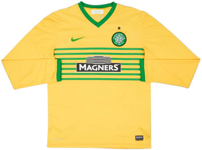2013-14 Celtic Away L/S Shirt Virgil #5 - 9/10 - (M)