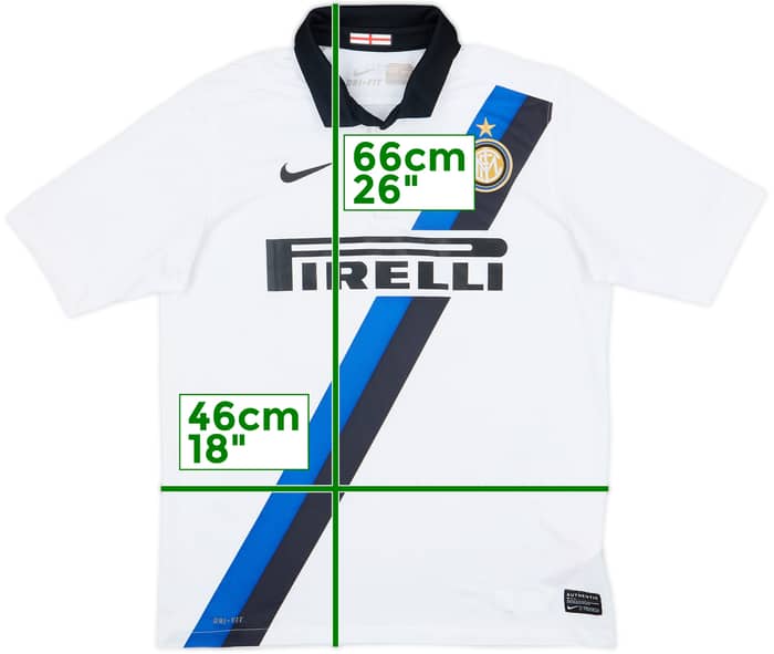 2011-12 Inter Milan Away Shirt - 5/10 - (L.Boys)