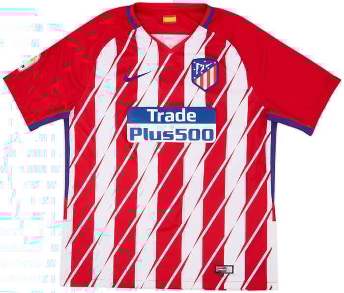 2017-18 Atletico Madrid Home Shirt F.Torres #9 - 6/10 - (L)