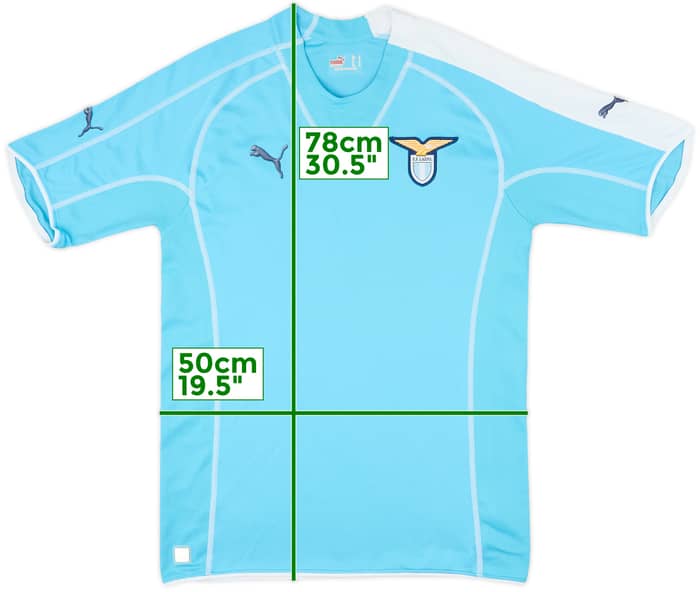 2005-06 Lazio Home Shirt - 7/10 - (L)